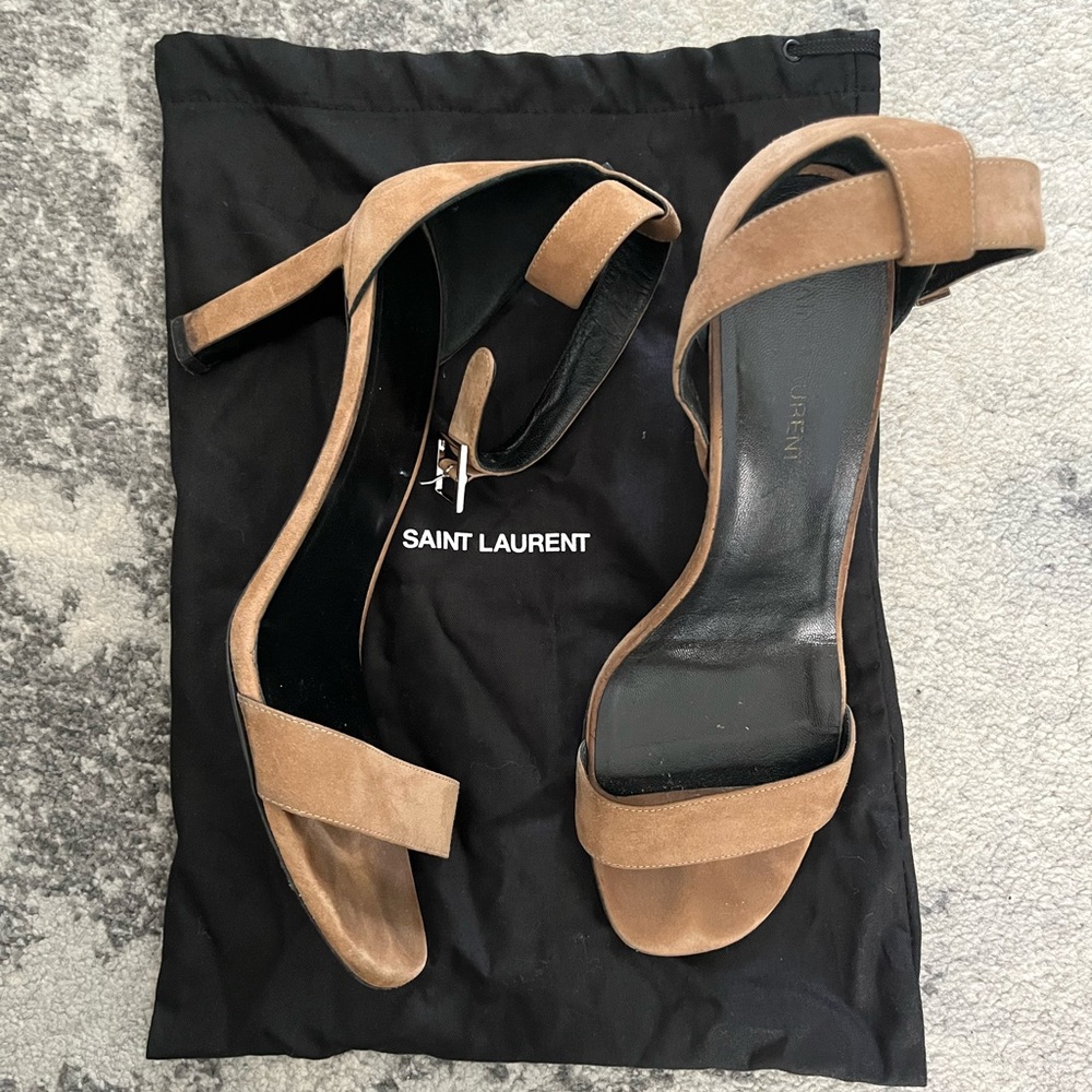 Saint Laurent Suede Heels